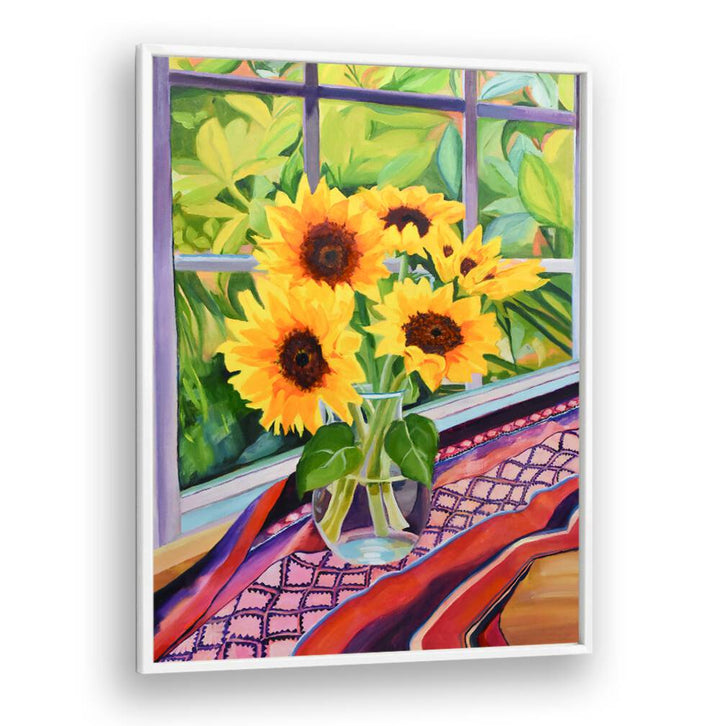 SUNFLOWERS , FLORAL FLOWER PAINTINGS