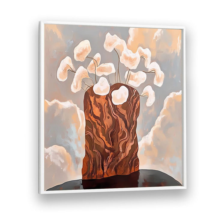FLOWER POT ABSTRACT II features a unique, artistic design perfect for enhancing your home décor with style.