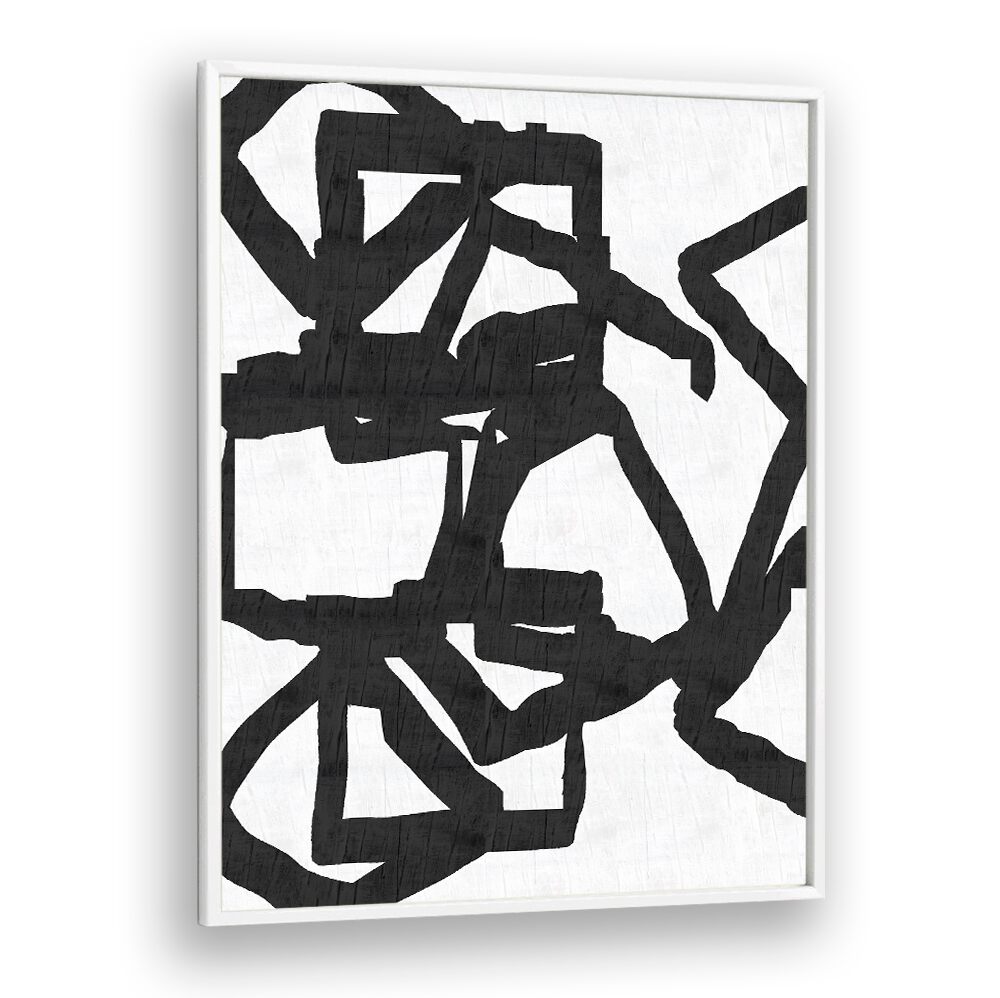 Discover the striking NOIR AND INKY 1, PATTERN ART PRINTS, featuring bold abstract designs for modern decor.