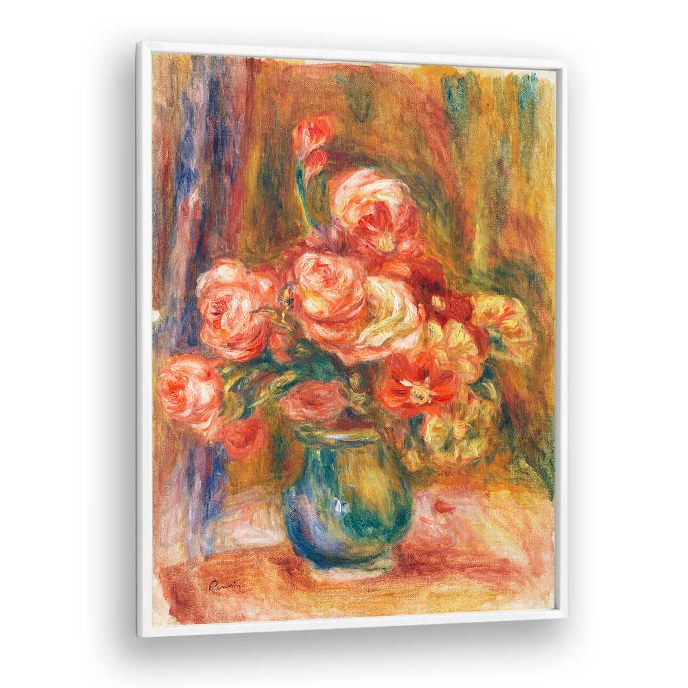 VASE OF ROSES (1890–1900) , VINTAGE PAINTINGS