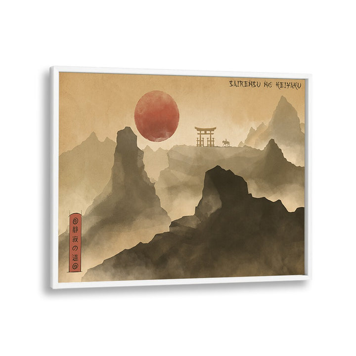 Elegant PACT OF SILENCE, JAPANESE PAINTINGS featuring serene landscapes and a calming atmosphere for your space.