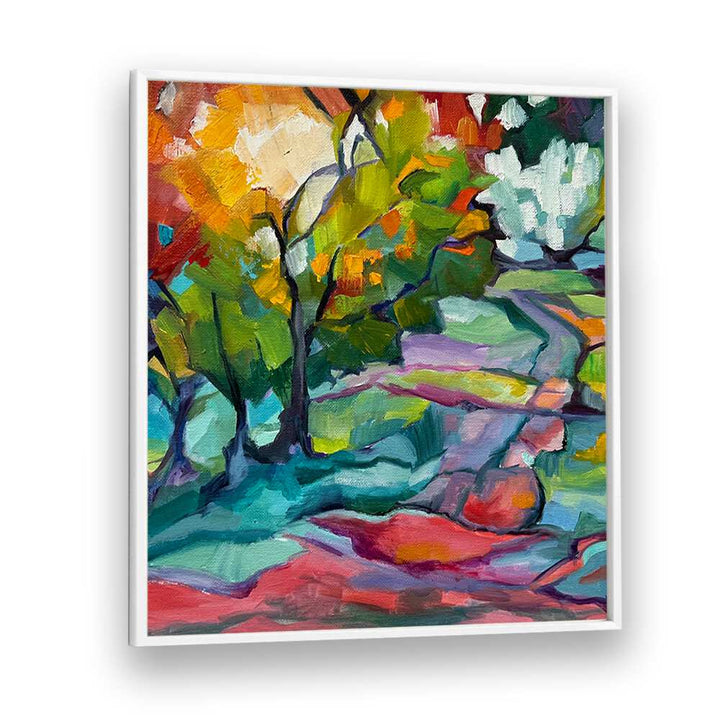 COLOURFUL PATH , LANDSCAPE PAINTINGS