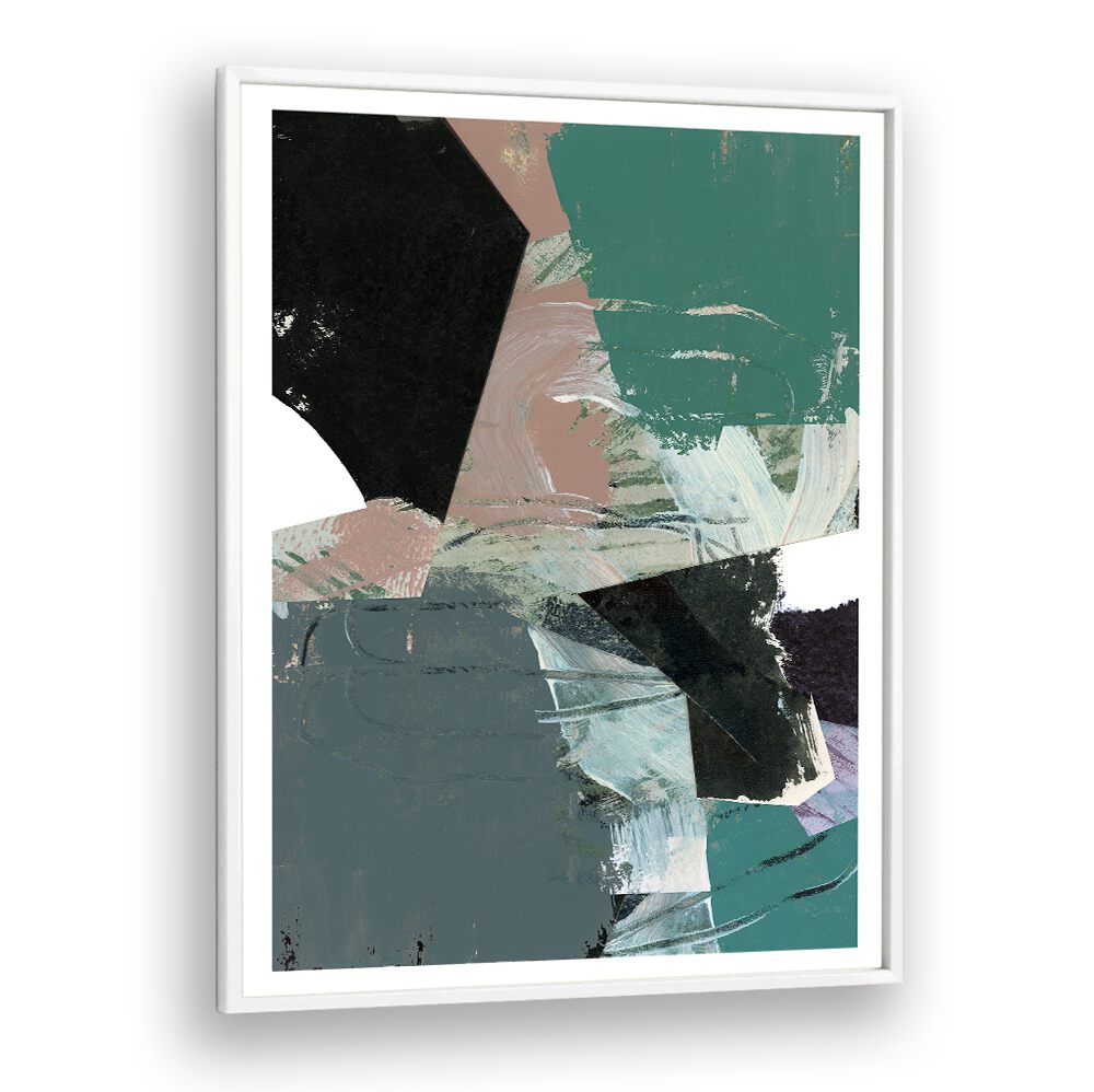Transform your space with BLUE BLACK NEUTRAL III, ABSTRACT PAINTINGS featuring rich blue, black, and neutral tones.