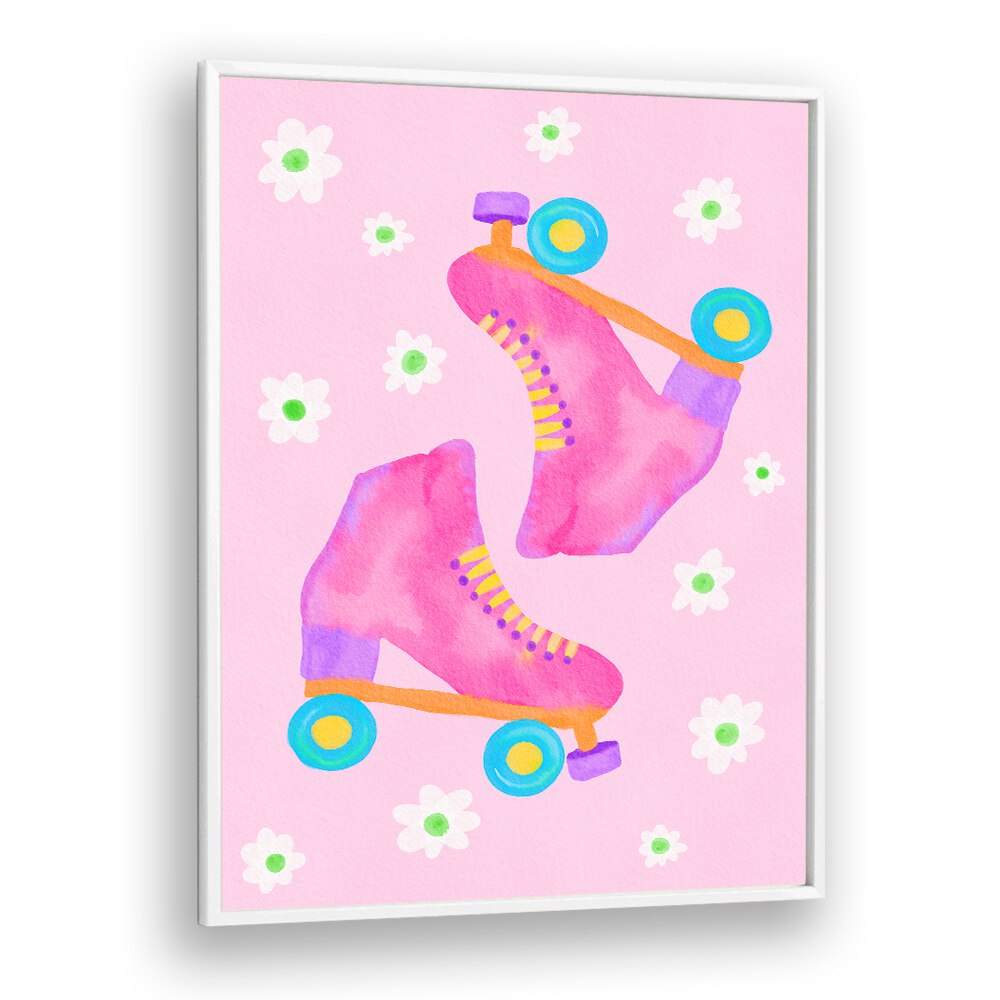 ROLLER SKATES , KIDS ROOM PAINTINGS