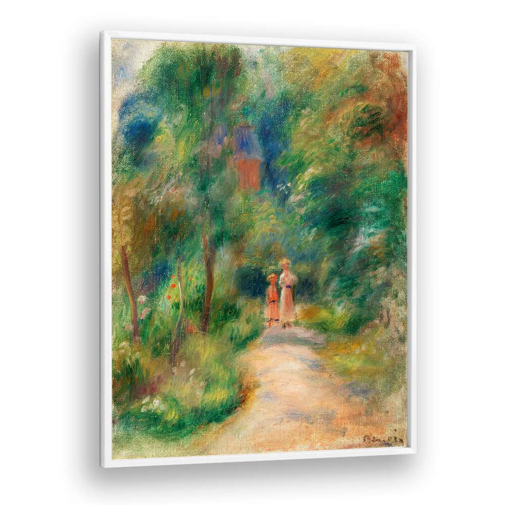 TWO FIGURES ON A PATH : DEUX FIGURES DANS UN SENTIER (1906) , VINTAGE PAINTINGS