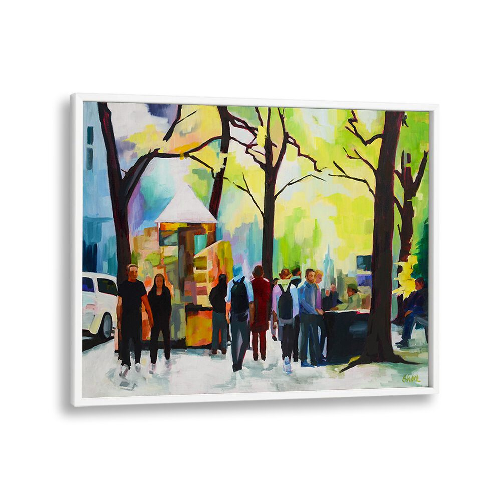 SUNDAY IN NEW YORK , LANDSCAPE PAINTINGS