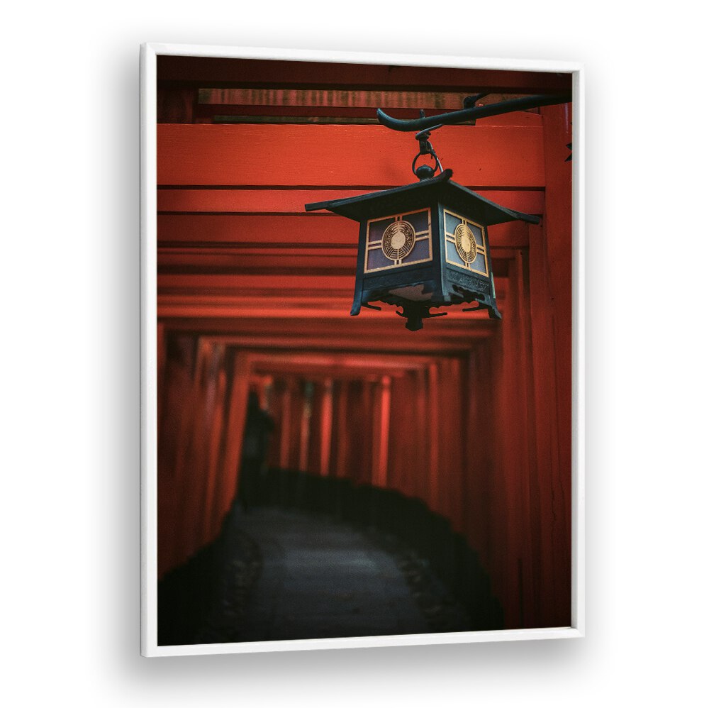 Elegant GOLDEN LANTERN, JAPANESE PAINTINGS illuminating a serene pathway, enhancing your home or garden ambiance.