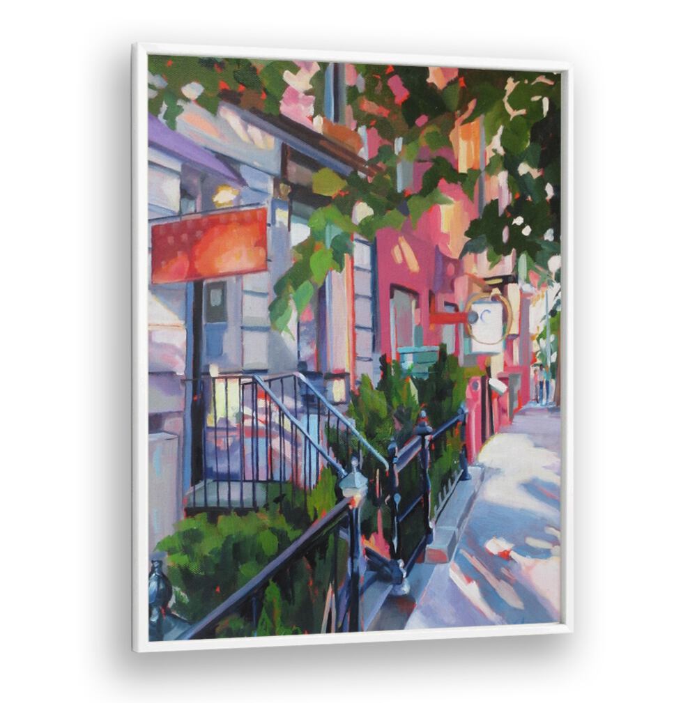 NEW YORK AFTERNOON , LANDSCAPE PAINTINGS