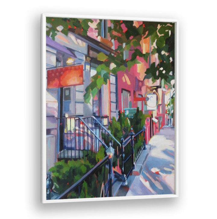 NEW YORK AFTERNOON , LANDSCAPE PAINTINGS