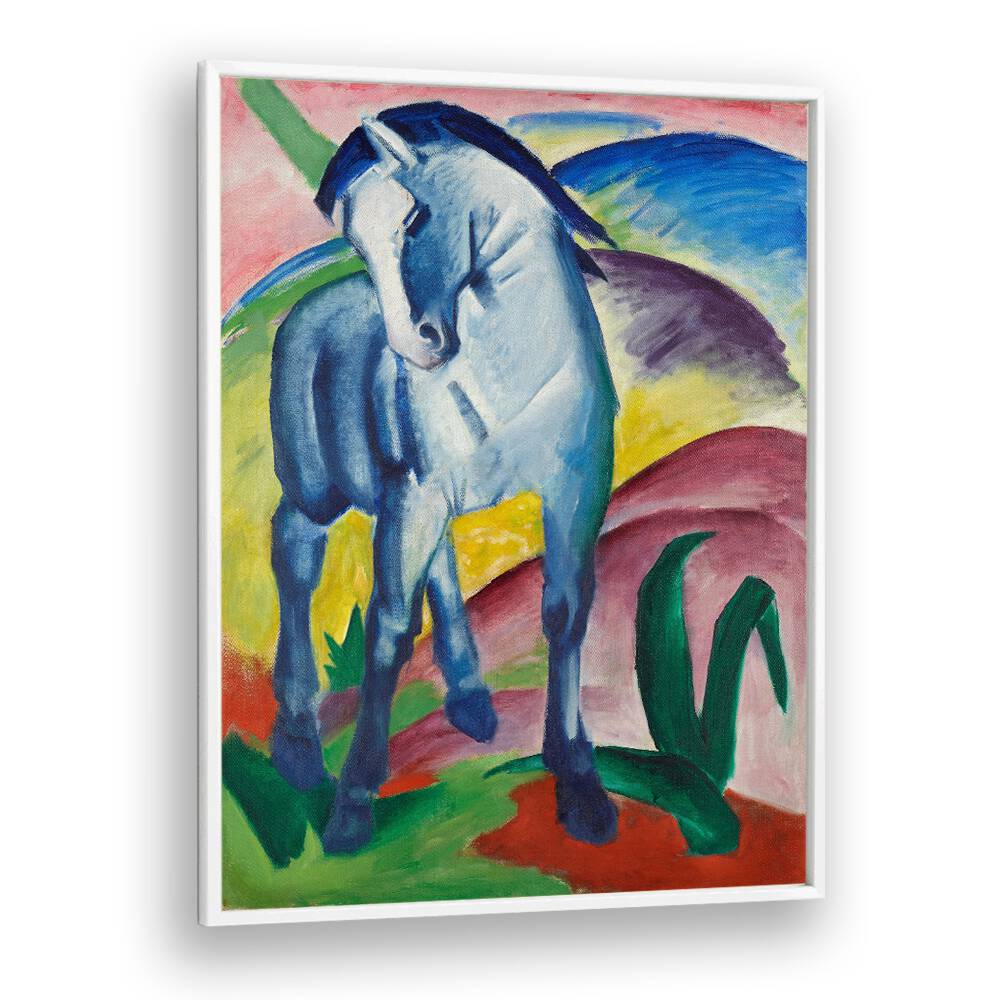 FRANZ MARC'S BLUE HORSE, VINTAGE PAINTINGS