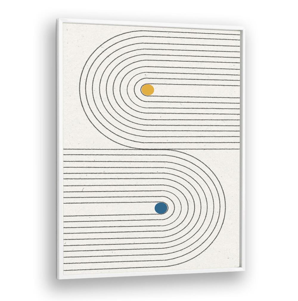 SIMPLE BLANCE DOTS , BOHO ART PAINTINGS