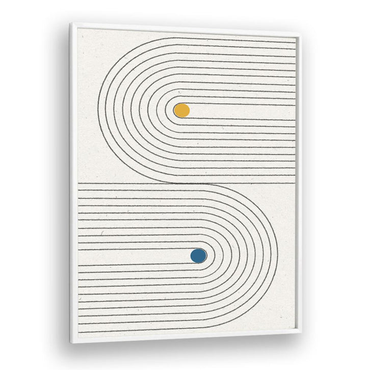 SIMPLE BLANCE DOTS , BOHO ART PAINTINGS