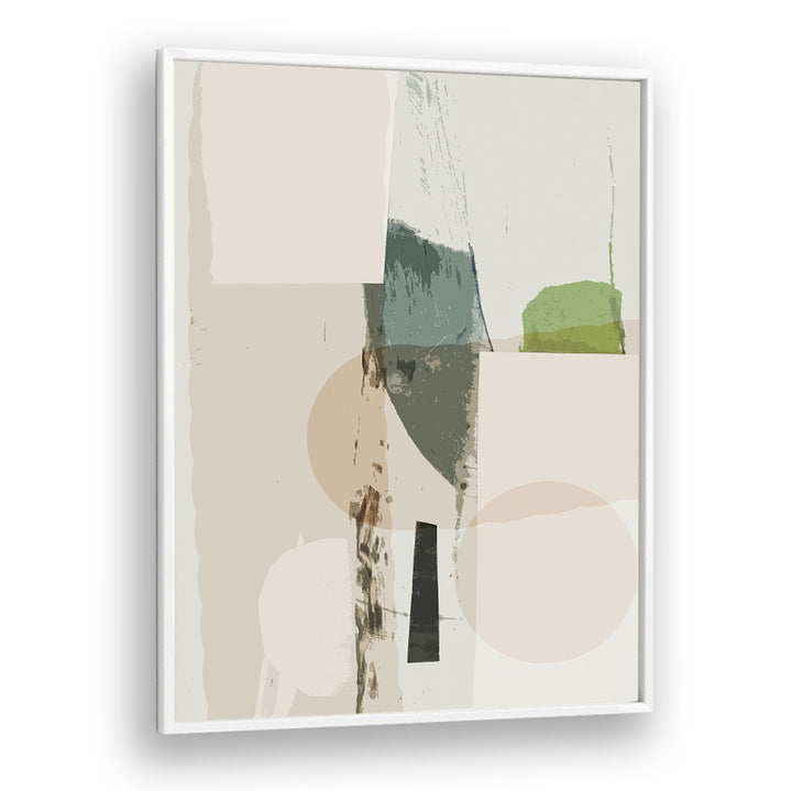 Stunning ABSTRACT NEUTRAL , ABSTRACT PAINTINGS in soothing beige and green, perfect for transforming your living space.