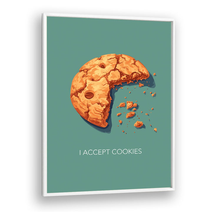 I ACCEPT COOKIES BY ANDREAS MAGNUSSON,  CAFE ART PRINTS , CAFE POSTERS