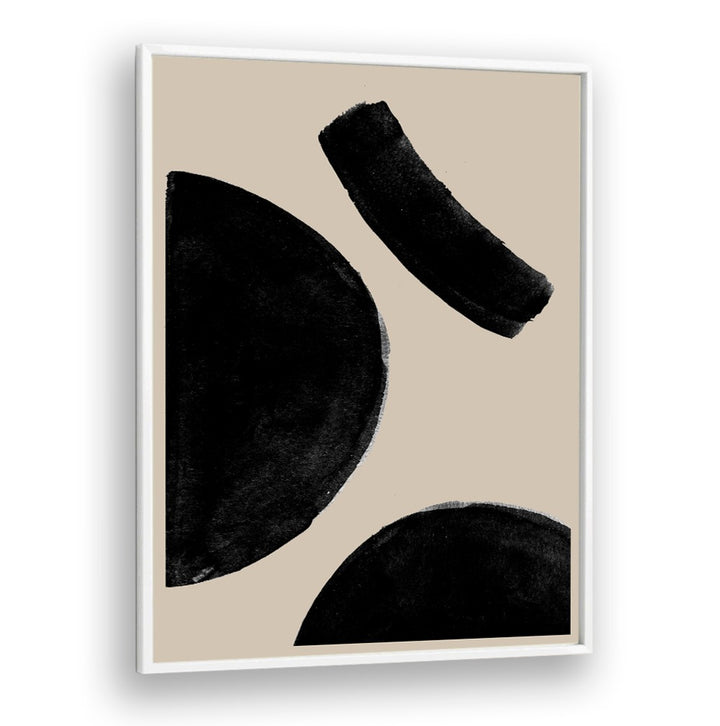 SIMPLE BLACK COMPOSITION  , ABSTRACT PAINTINGS
