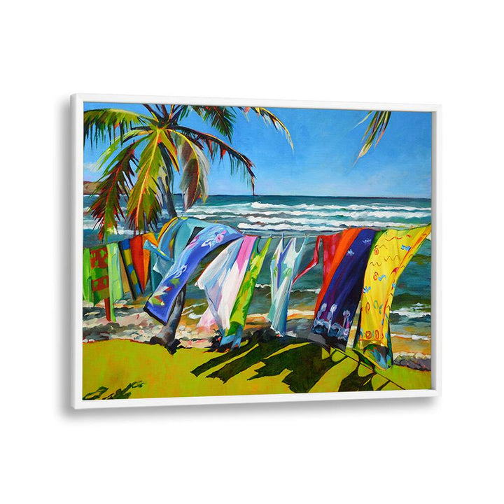 TROPICAL BREEZES , BEACH PAINTINGS