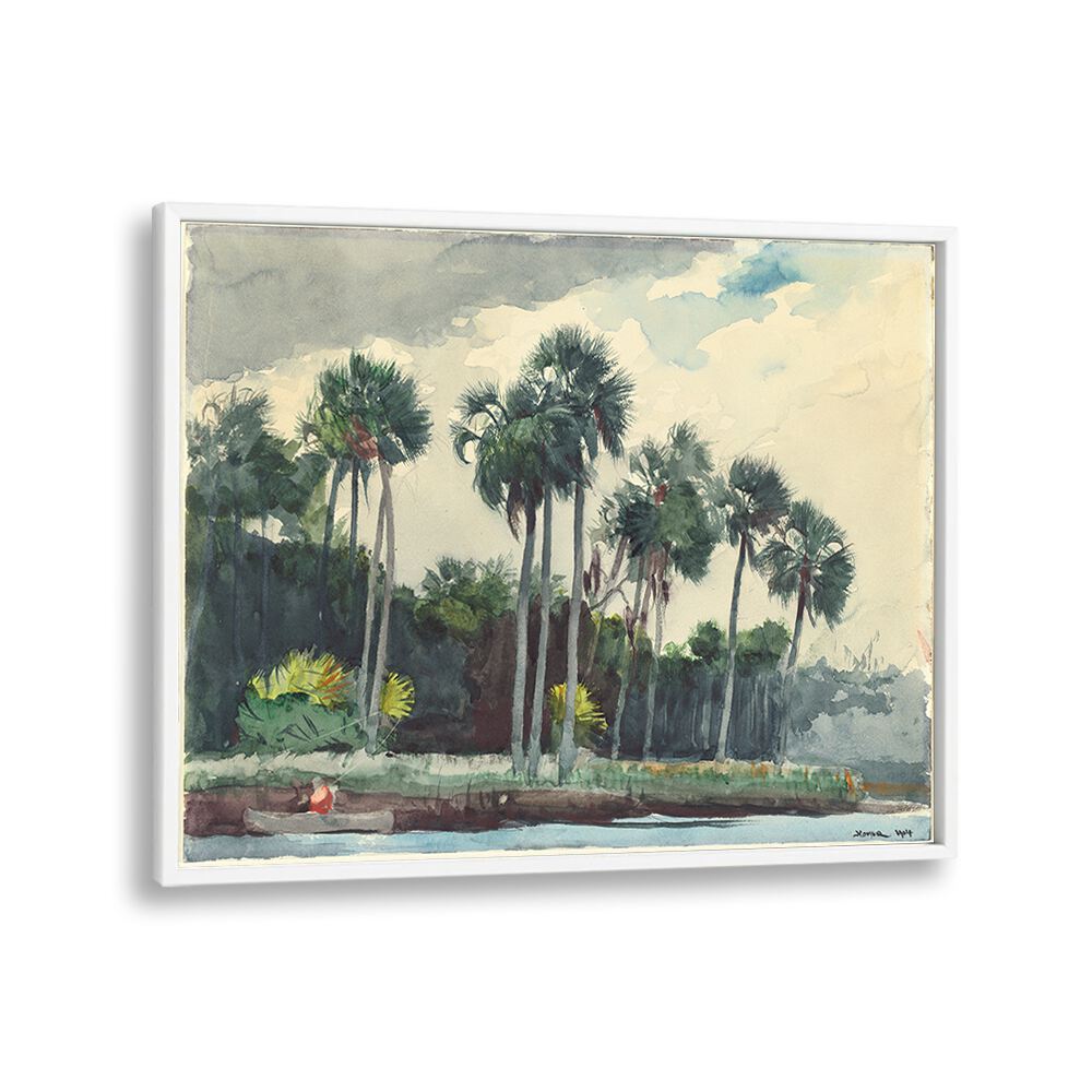 RED SHIRT, HOMOSASSA, FLORIDA (1904) ,  VINTAGE PAINTINGS
