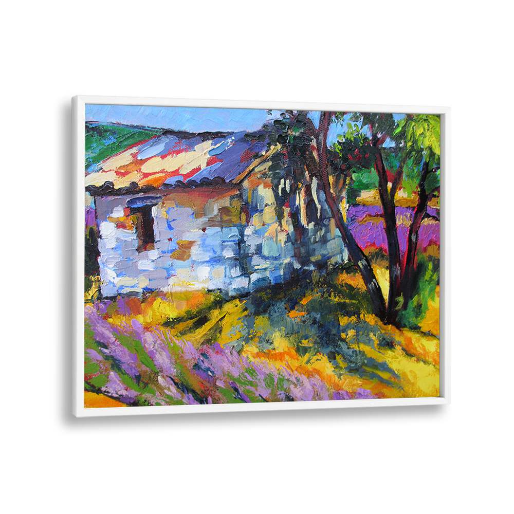 SUMMER IN PROVENCE , LANDSCAPE PAINTINGS