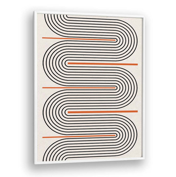 MODERN BALANCE NO.7, GEOMETRIC ART PRINTS featuring dynamic curves and lines, perfect for contemporary home decor.