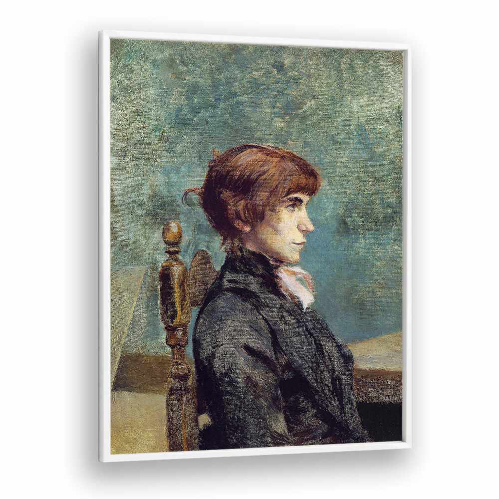 PORTRAIT OF JEANNE WENZ (1886)  , VINTAGE PAINTINGS