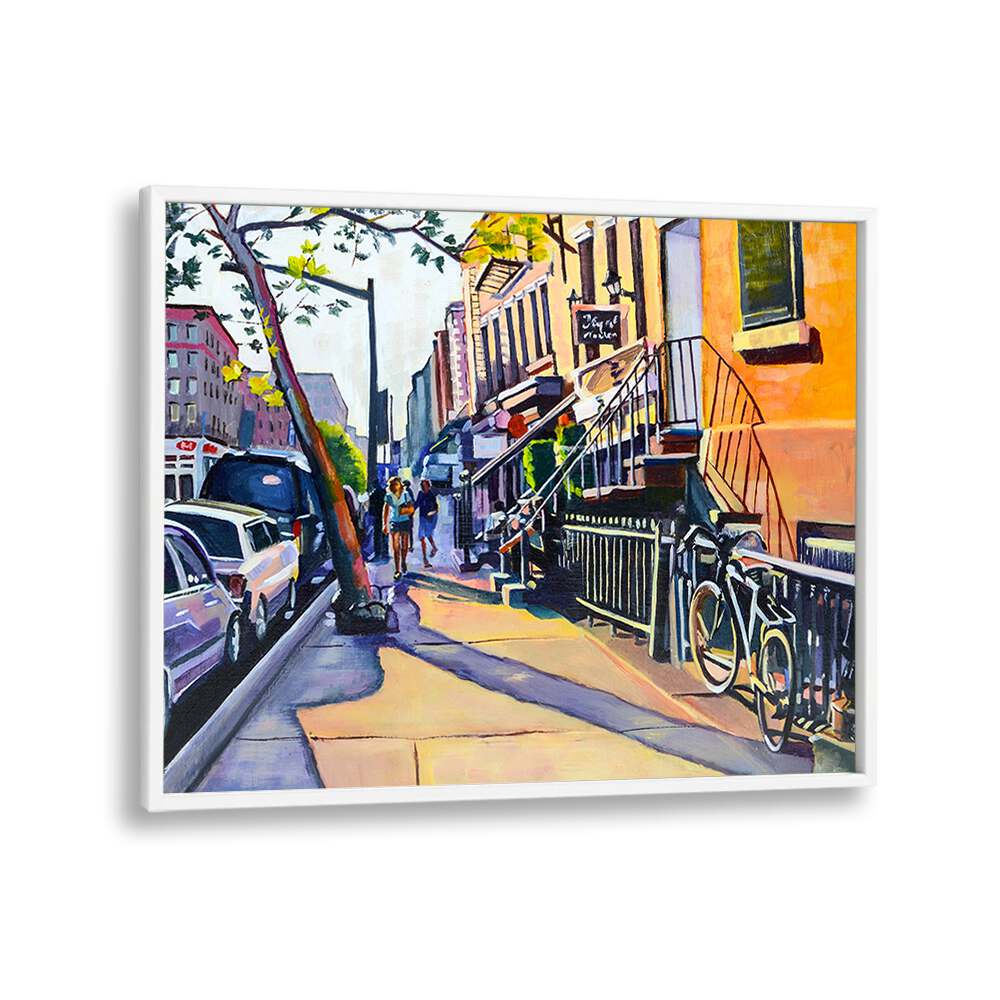 LOWER EASTSIDE , LANDSCAPE PAINTINGS