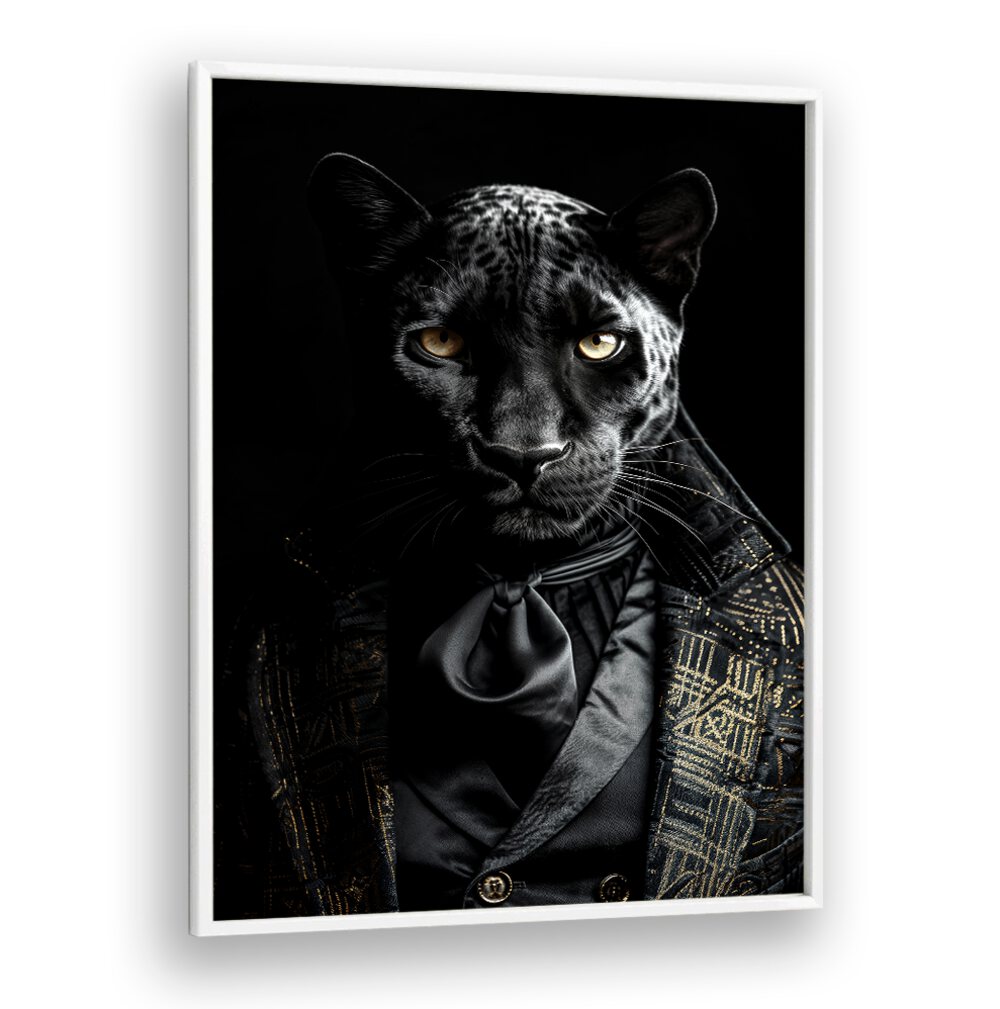 WILD SUITS - BLACK PANTHER , ANIMAL PAINTINGS