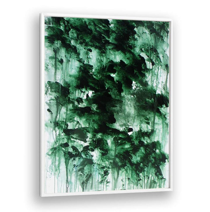 Elevate your decor with ABSTRACT DESIGN VIII, a striking piece of ABSTRACT PAINTINGS featuring vibrant green tones.