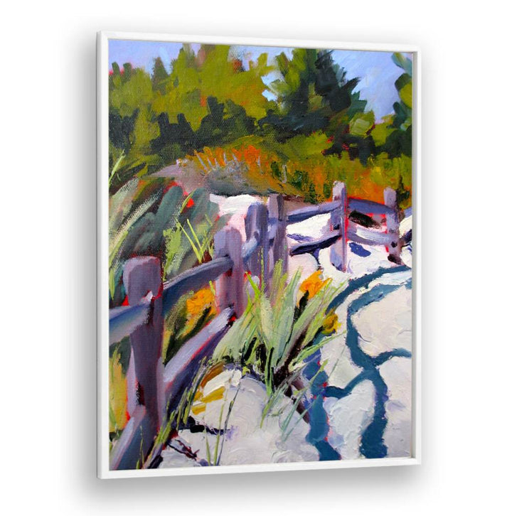 OCTOBER BEACH , LANDSCAPE PAINTINGS