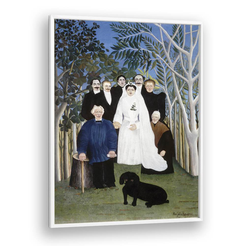 THE WEDDING PARTY (1905) , VINTAGE PAINTINGS