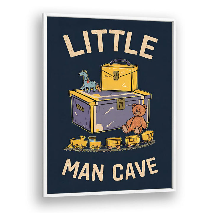 LITTLE MAN CAVE BY ANDREAS MAGNUSSON, KIDS ROOM PAINTINGS , KIDS ROOM WALL ART