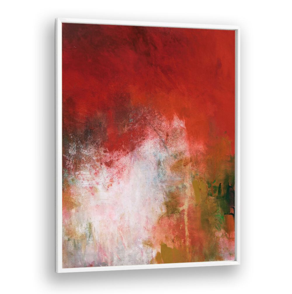 Vibrant TROPICS I, ABSTRACT PAINTINGS artwork featuring dynamic colors and brush strokes for contemporary decor.