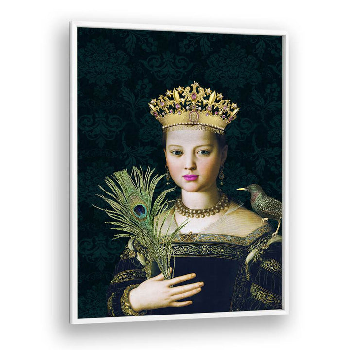 QUEEN CROWN , PORTRAITS & FIGURATIVE ILLUSTRATIONS