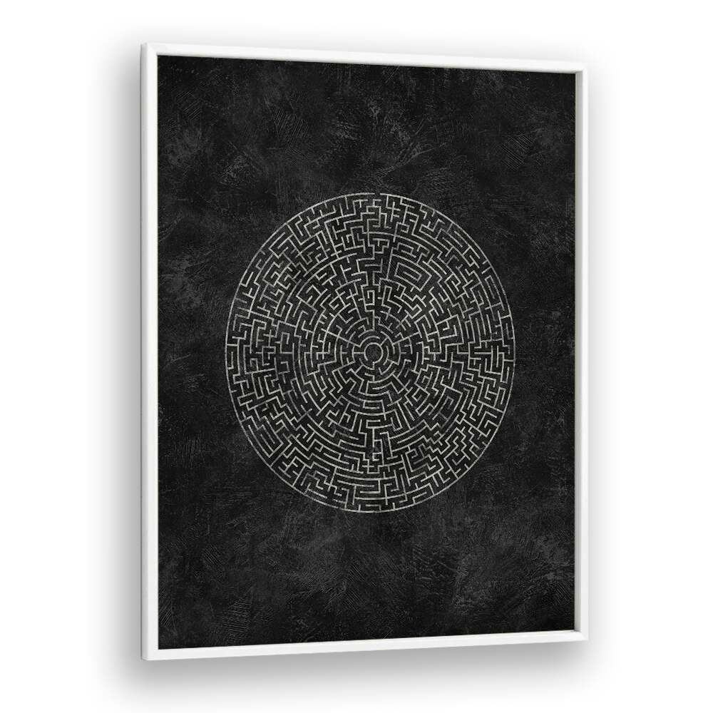 Discover the CIRCULAR JOURNEY MAZE, GEOMETRIC ART PRINTS—bold shapes and intricate design elevate any space.