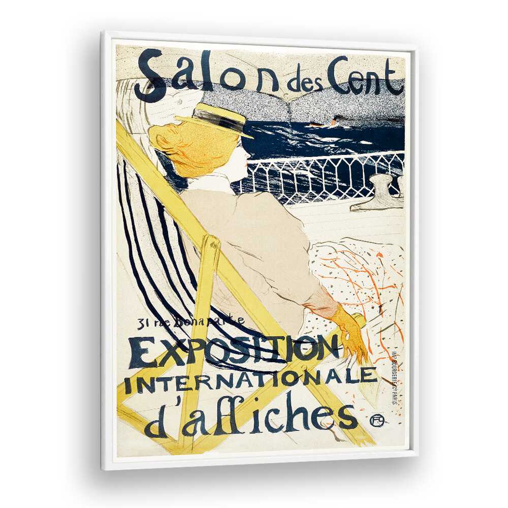 SALON DES CENT POSTER (1896)  , VINTAGE PAINTINGS