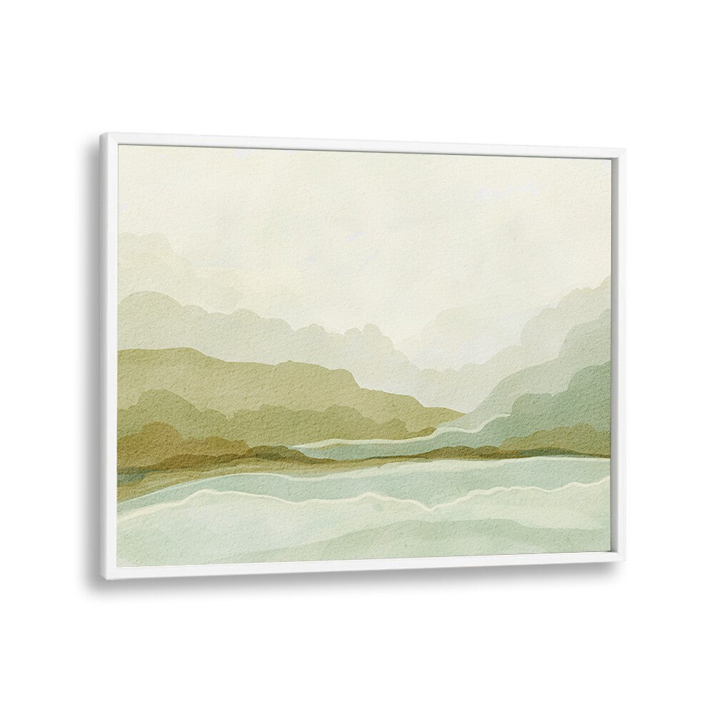 SERENE LANDSCAPE , LANDSCAPE PAINTINGS