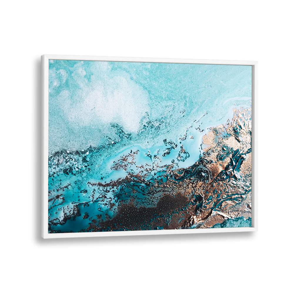Transform your space with SOFT BLUE ESCAPE, ABSTRACT PAINTINGS featuring calming blue hues for tranquility.