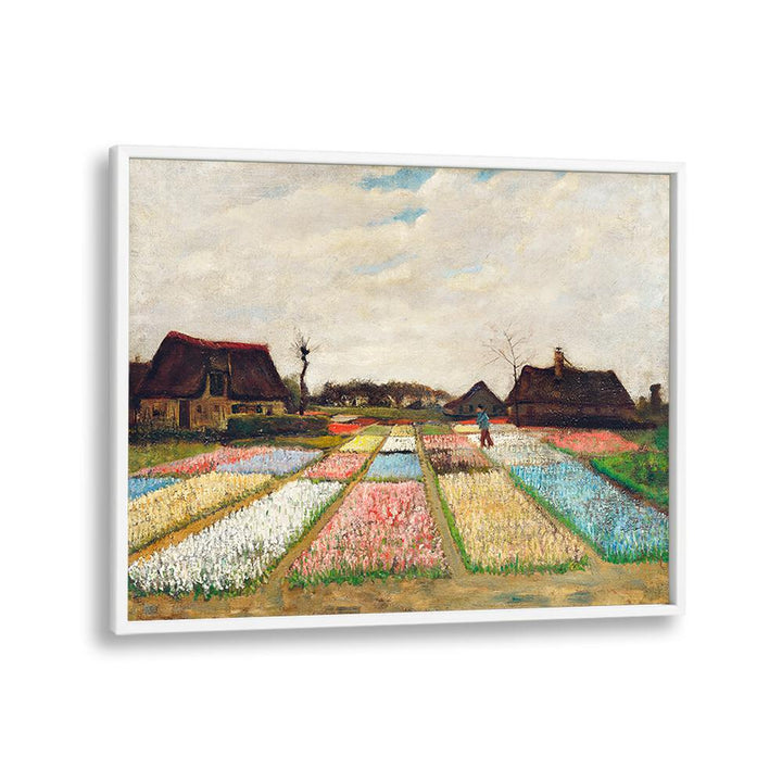 FLOWER BEDS IN HOLLAND (1883) ,  VINTAGE PAINTINGS