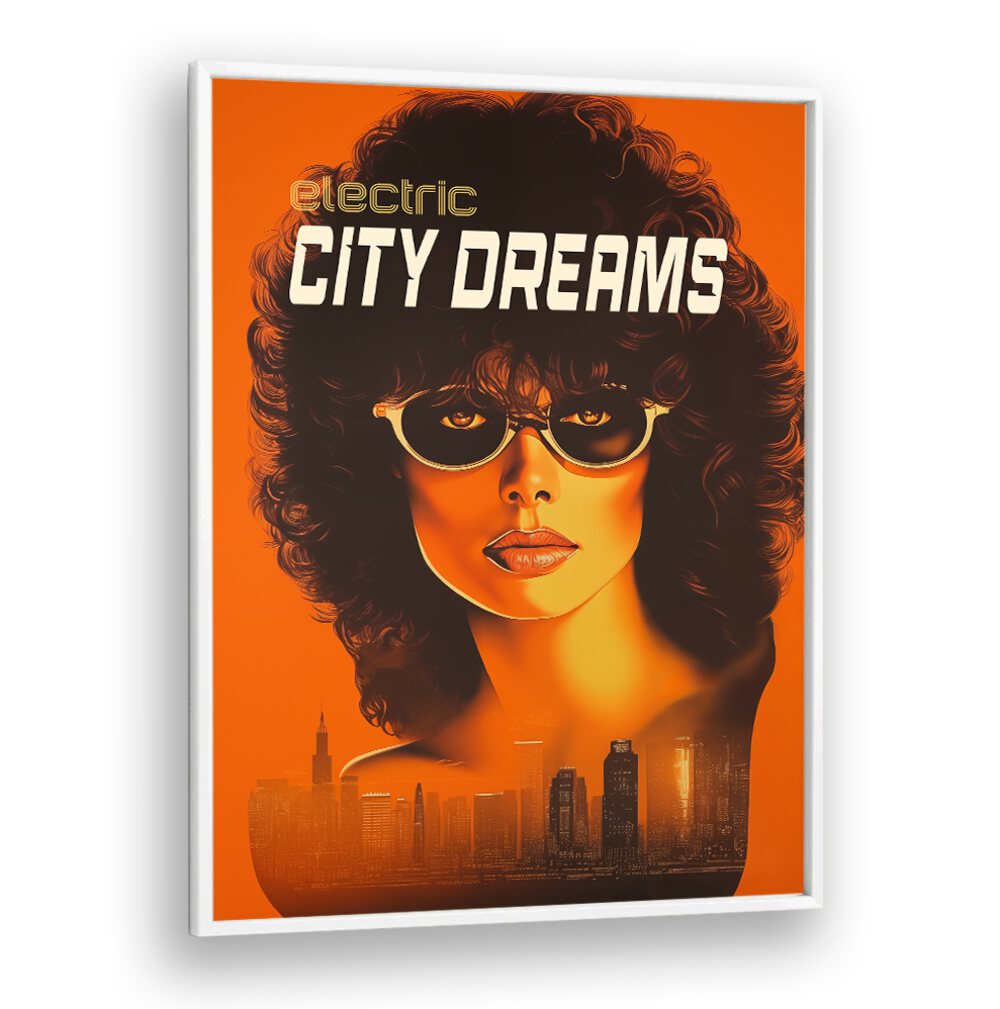 ELECTRIC CITY DREAMS , VINTAGE PAINTINGS