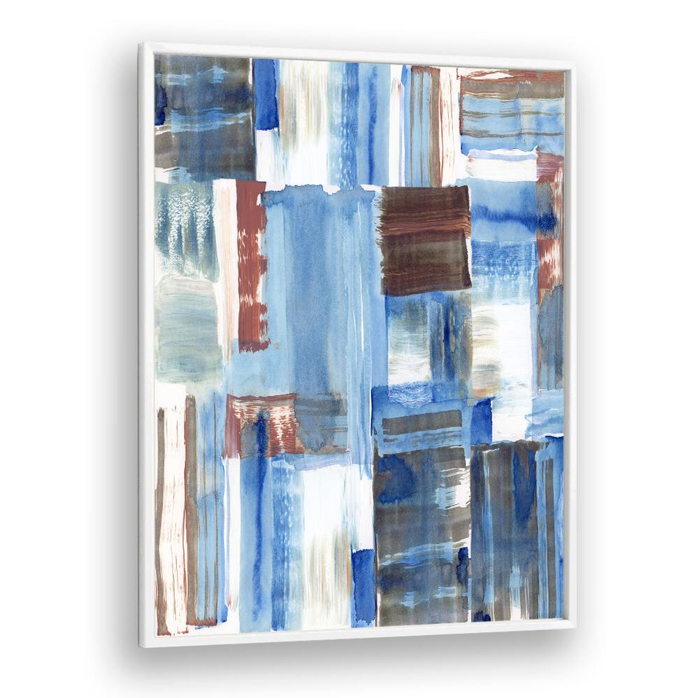 Stunning ICY BLUE, ABSTRACT PAINTINGS featuring vibrant hues and modern art flair, perfect for transforming any space.