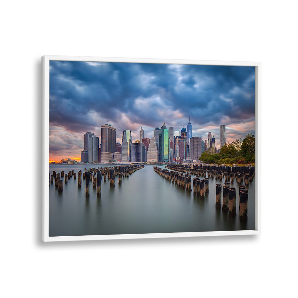 MANHATTAN BY MICHAEL ZHENG , LANDSCAPE PHOTO PRINTS