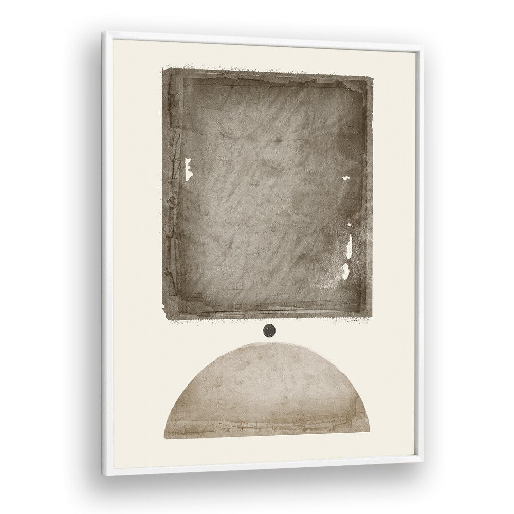 Earthy Elegance, Geometric Art Prints showcase abstract 3D shapes in a sophisticated design for modern art lovers.