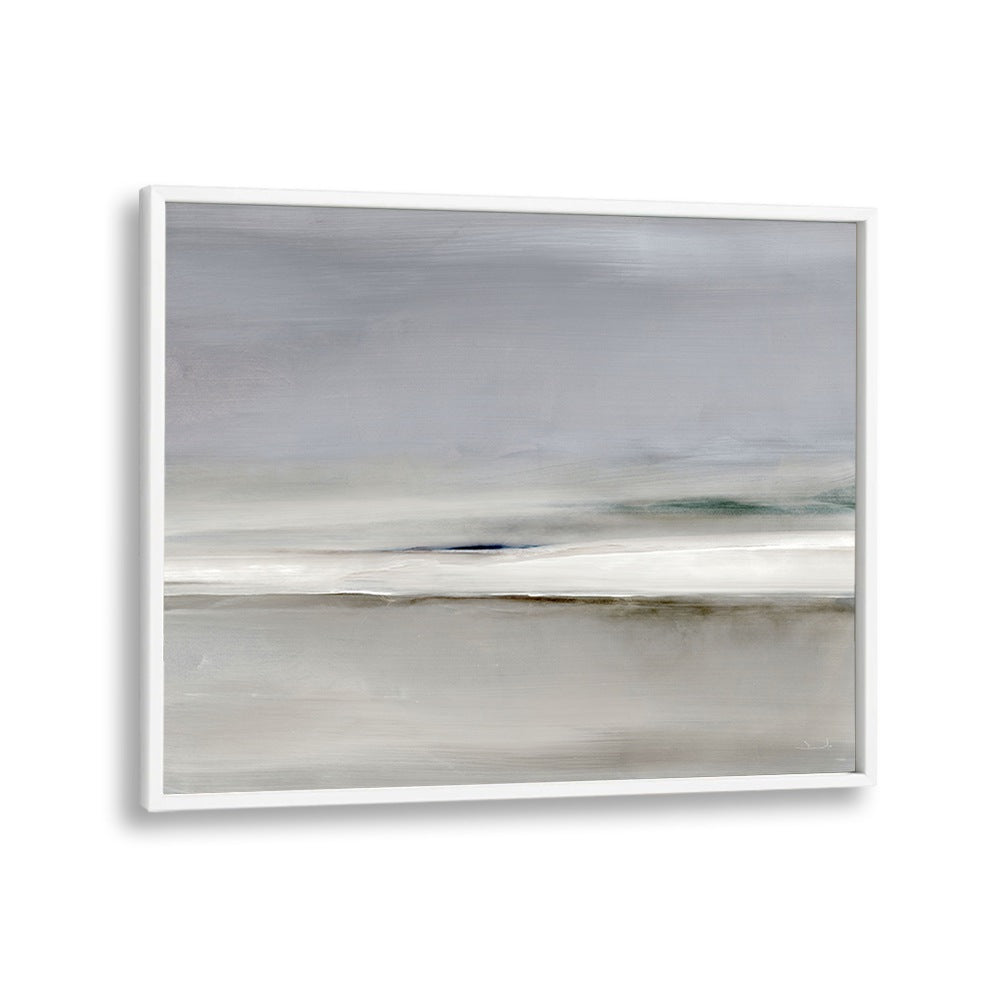 HORIZON II, ABSTRACT PAINTINGS feature soft hues and fluid designs, perfect for enhancing modern interiors.