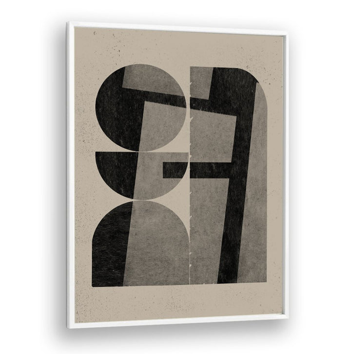 PAPER CUT NO.7, GEOMETRIC ART PRINTS showcase abstract design with unique cut-outs, perfect for modern decor.