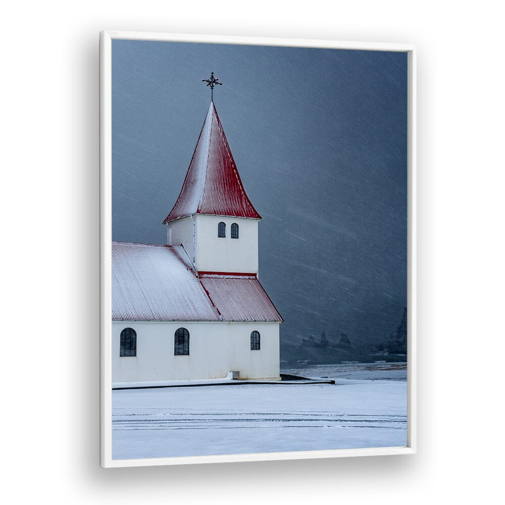 SNOW STORM IN VIK , LANDSCAPE PHOTO PRINTS , LANDSCAPE PHOTOGRAPHY