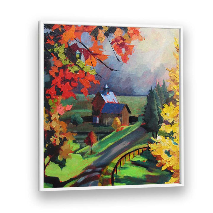 BORROWED LIGHT I , LANDSCAPE PAINTINGS