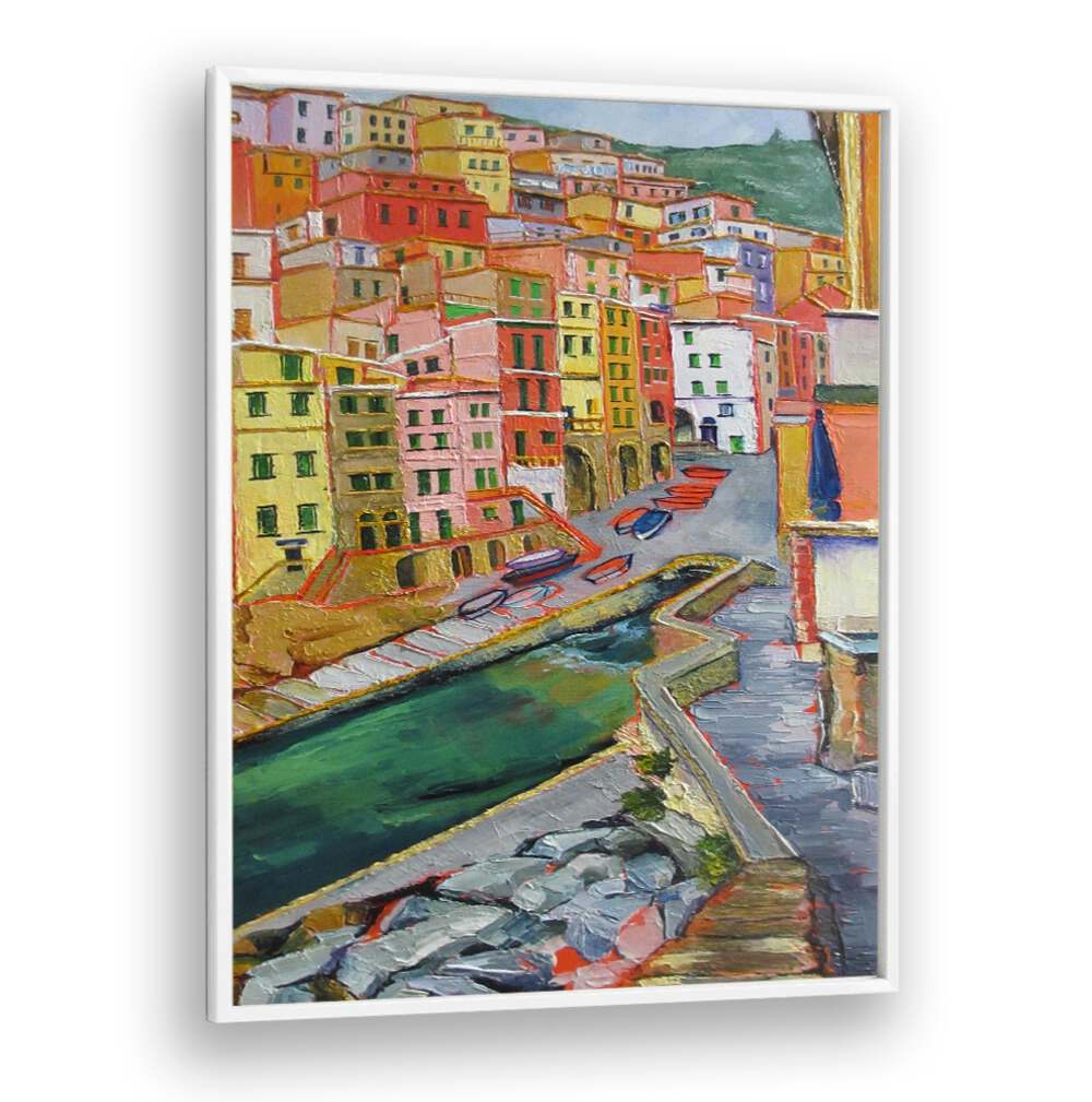 ITALIAN FANTASY , LANDSCAPE PAINTINGS