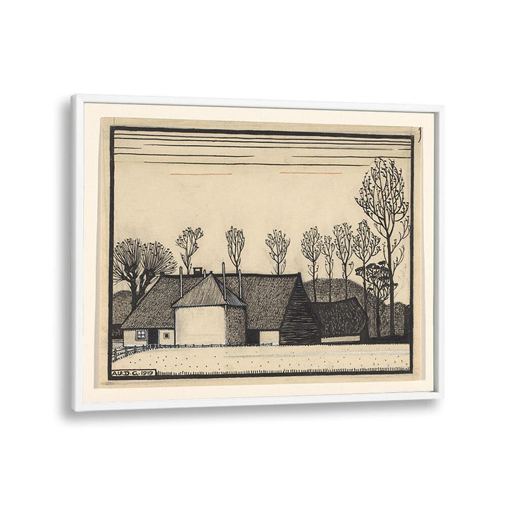 BOERDERIJ (1919)  , VINTAGE PAINTINGS