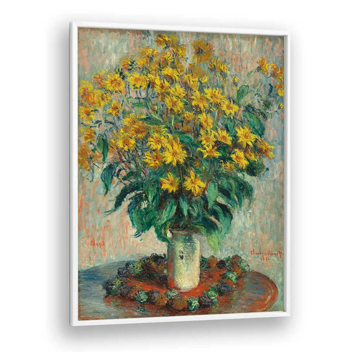 JERUSALEM ARTICHOKE FLOWERS (1880) , VINTAGE PAINTINGS