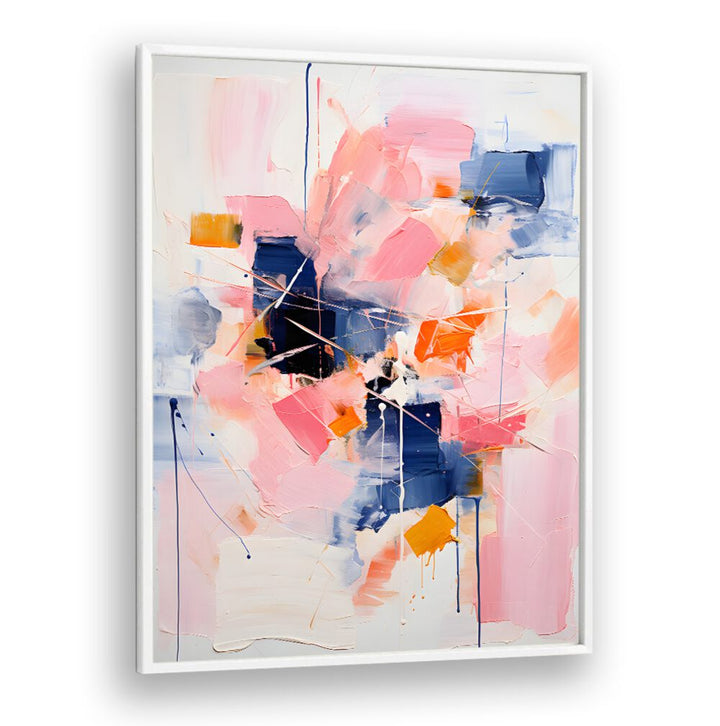 BLUSH INDIGO ABSTRACT PRINT THIRD 4X