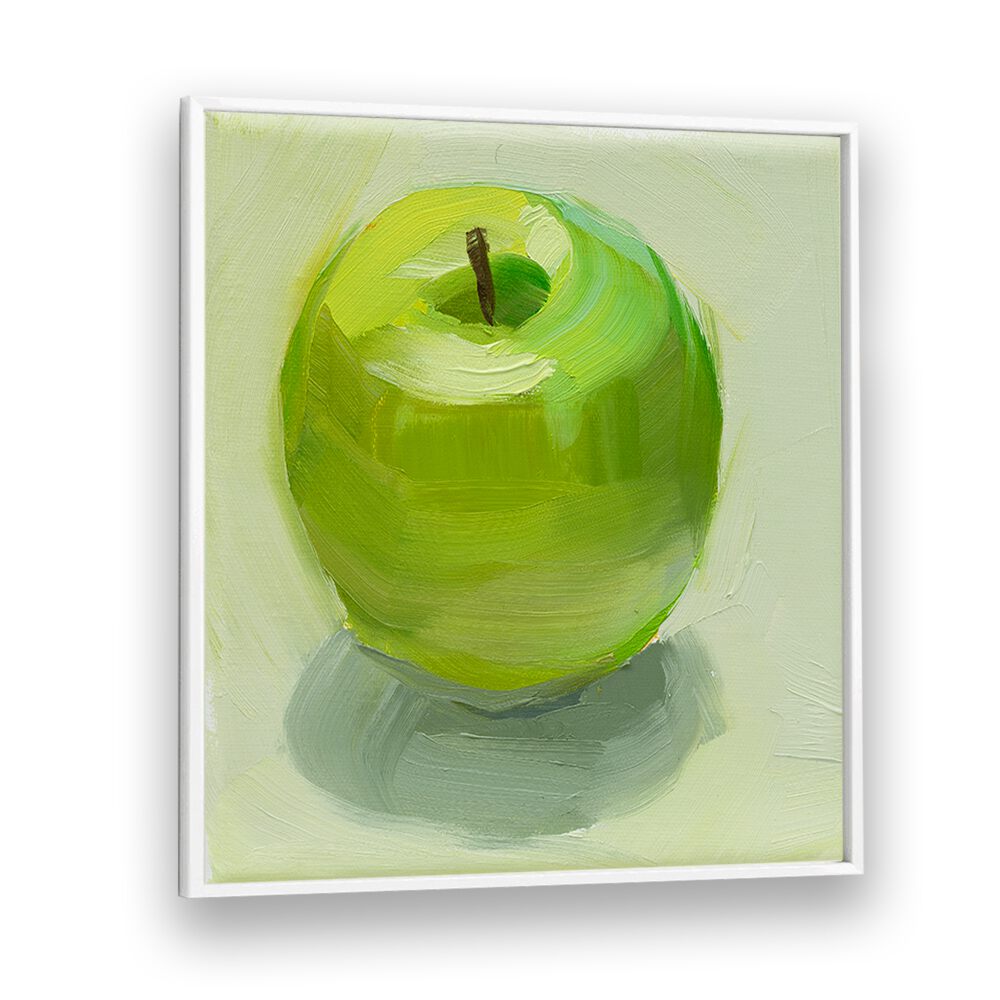 Bright green apple art showcases our GREEN APPLE, KITCHEN POSTERS, perfect for enhancing your culinary decor.